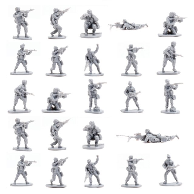 Army Men Military Set -German Army Tank Men Soldier Toy In World War II,Cool Mini Plastic Action Figure Play Set