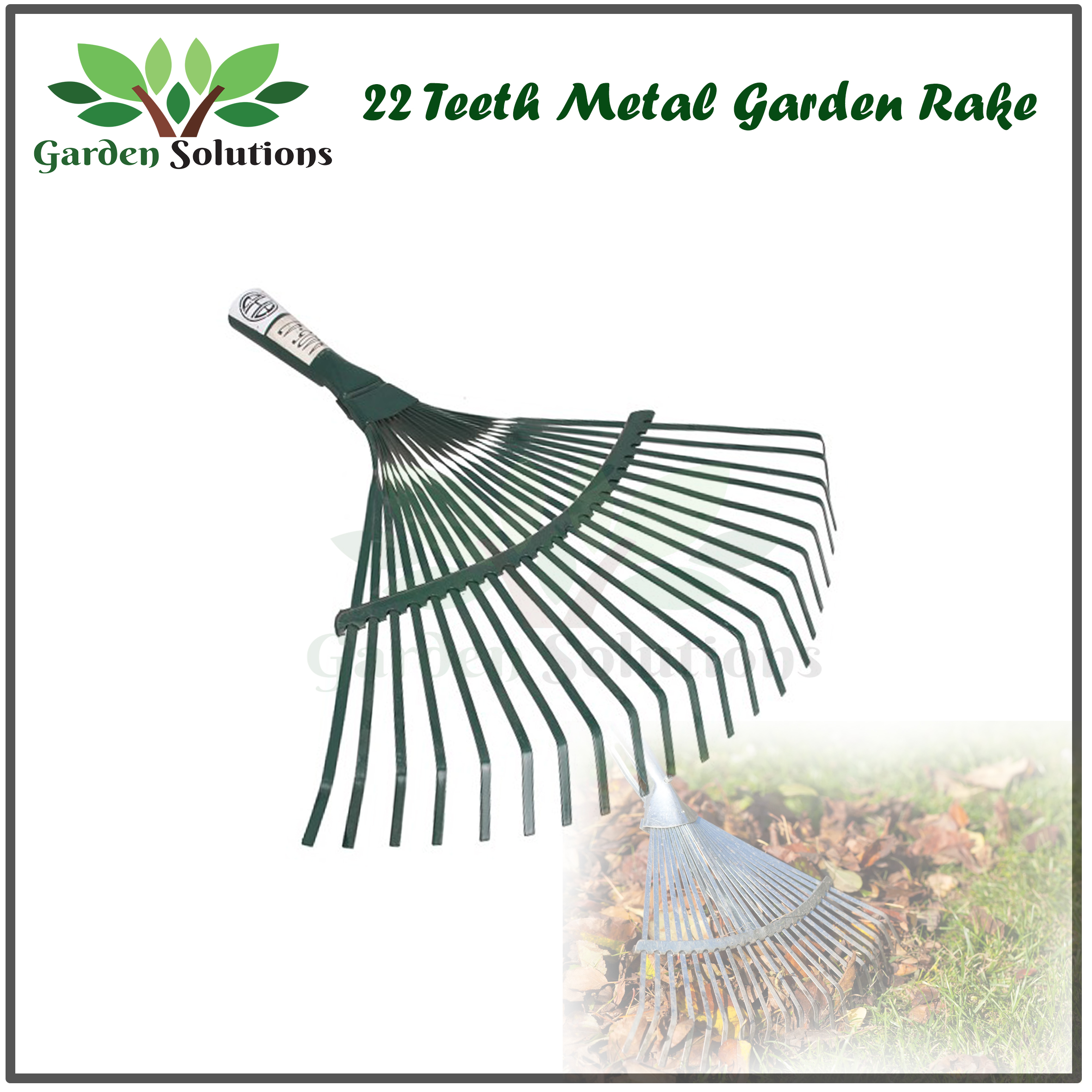 fast delivery!Penyakar besi/Penyakar daun sampah | garden rake metal ...