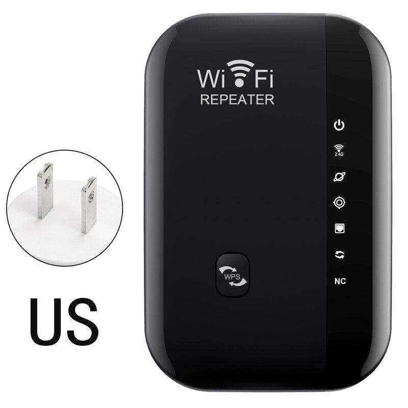 Kebidumei 300Mbps Router Wireless WIFI Repeater Remote Wifi Extender WiFi Amplifier WIFI Signal Network Amplifier Repeater Extender WIFI AP