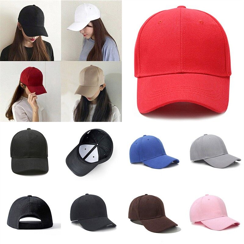 Fishing Leisure Hat Adjustable Baseball Cap Dustproof Cap Sun Visor Baseball Cap Solid Color Baseball Cap