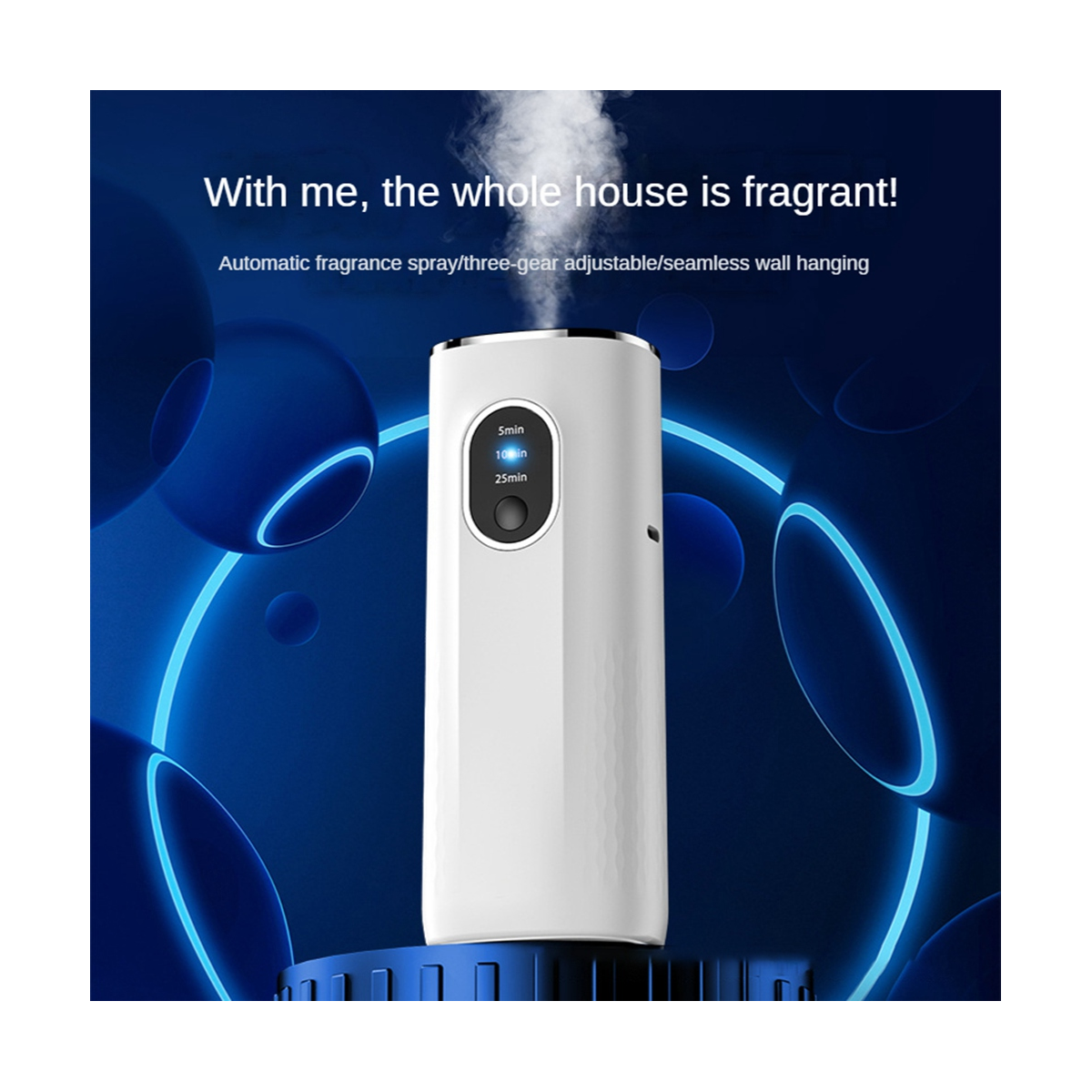 Aroma Diffuser Automatic Timing Spray Aroma Diffuser Household Indoor Aerosol Dispenser Deodorant Car Fragrance Machi