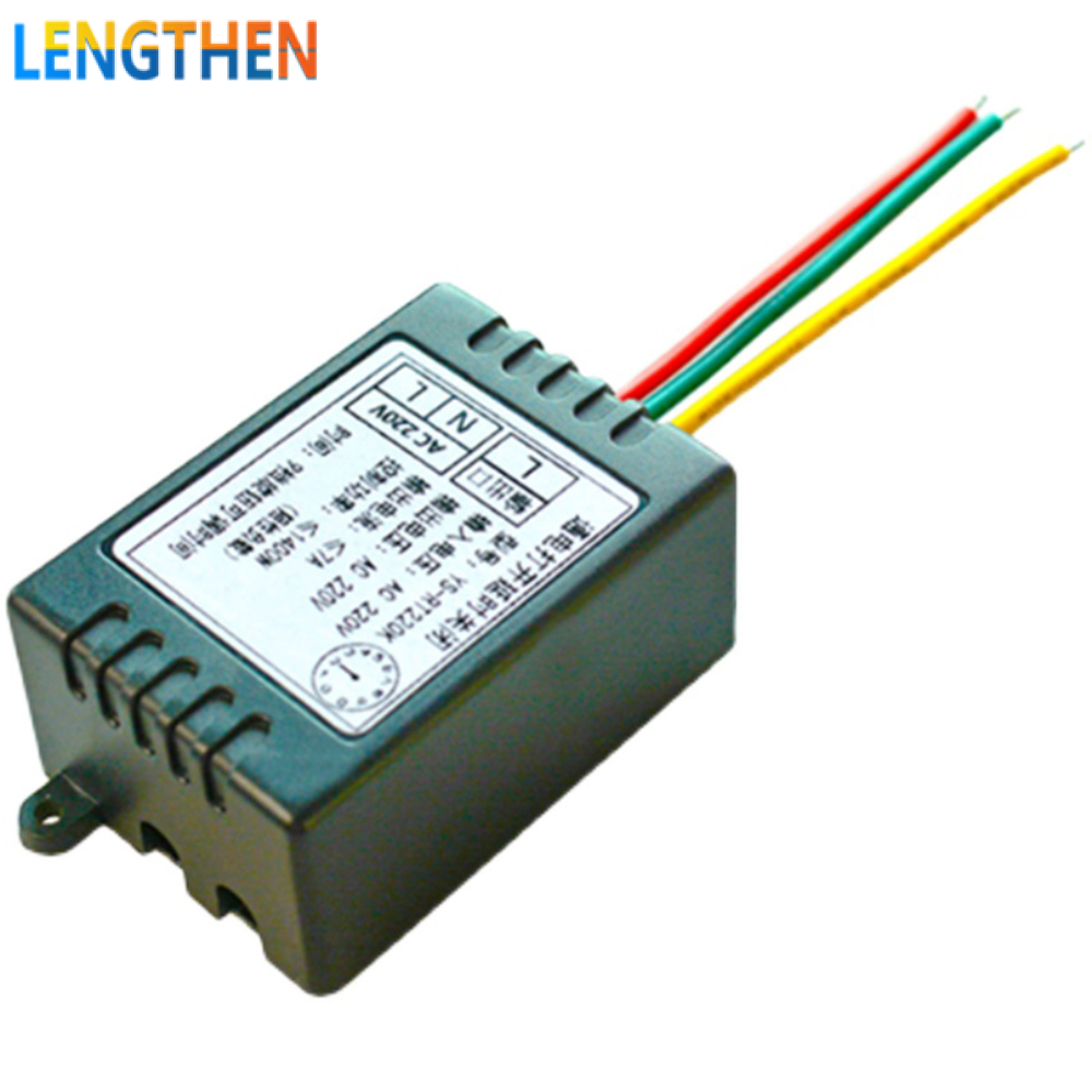 FocusAi  Công Tắc Rơ Le Thời Gian Trễ AC 110V ~ 250V Điện Mini On Delay Rơle Đo Thời Gian Cho Đồng Hồ Đếm Ngược Công Tắc Tường Của Quạt Phòng Tắm