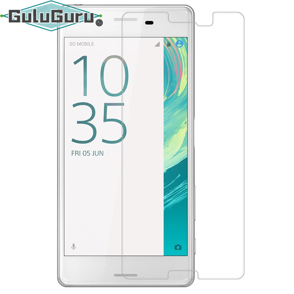 [2 Piece] for Sony Xperia X Performance Screen Protector Tempered Glass Film Ultra Thin Guard, 9H Hardness, 99.9% Light Transmission, Scratch Proof, Anti-burst, Bubble-Free, Easy Install
