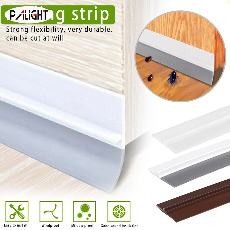 bawah melindungi alat aksesori perekat strip penyegel di bawah pintu karet menyapu weather stripping
