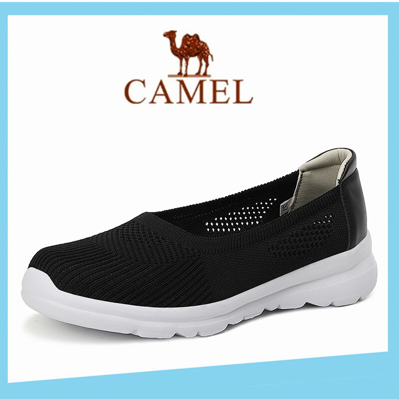 Camel giày nữ giày thể thao Giày thể thao nữ Đôi giầy đen
