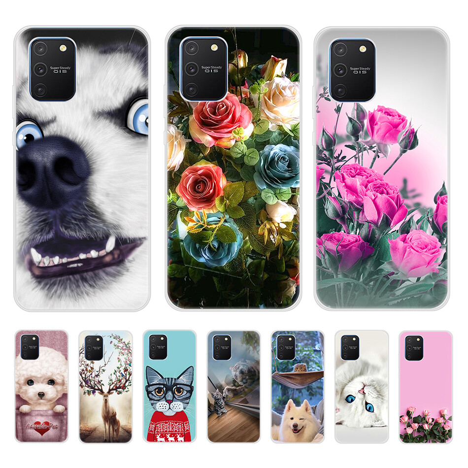 Cute Painted Case for Samsung Galaxy S10 Lite / A91 TPU Silicone Soft Phone Cases for Samsung S10 Lite Cover Casing