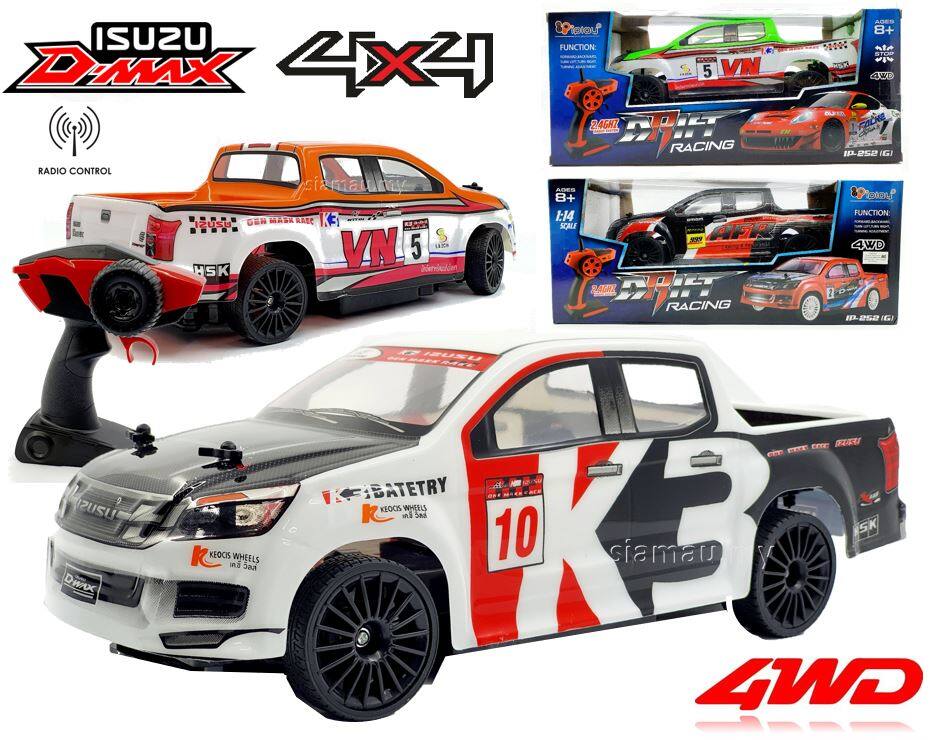 1:14 u0026 1:10 4WD ISUZU RC Car Remote Control Monster 4x4 Drift 