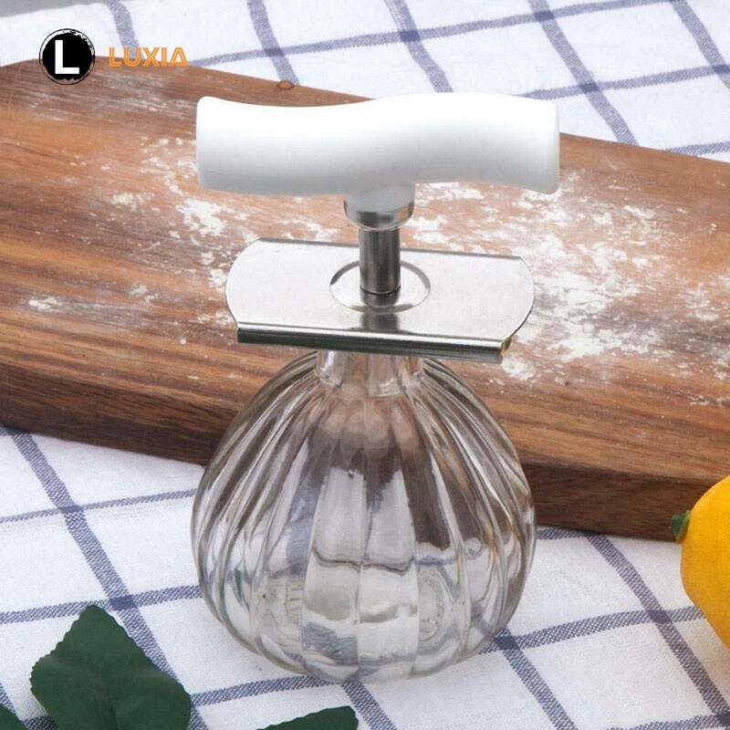 Adjustable Multi-function Bottle Cap Opener Stainless Lids Off Jar Labor-saving Screw Can for Gadget