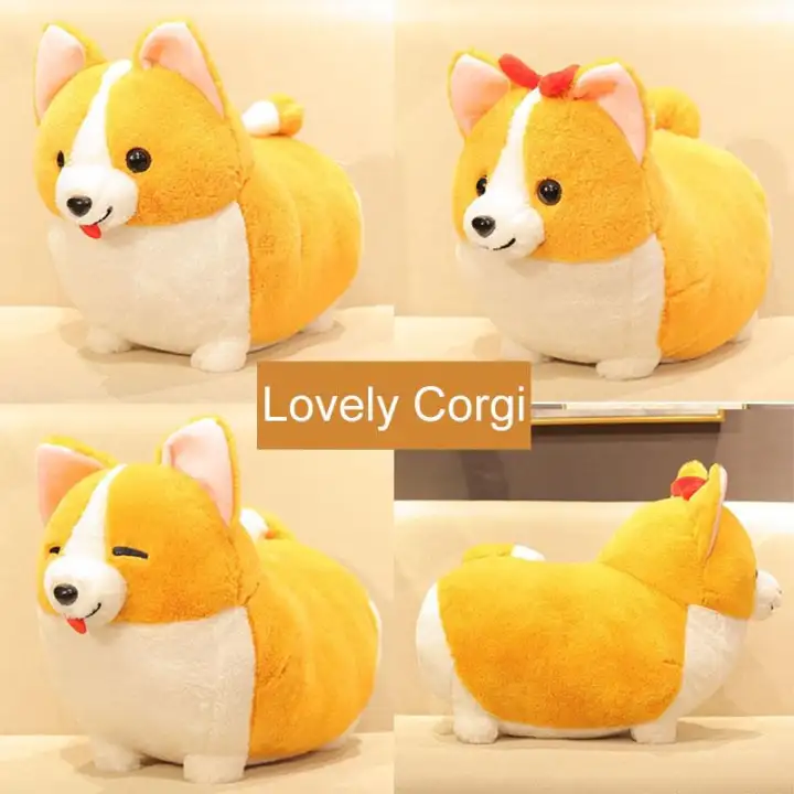 stuffed corgi dog