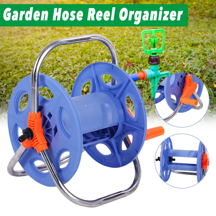 Water Pipe Hose Reel Organizer Storage Handheld Cart Outdoor Garden Stand No Including Lazada Singapore Water Pipe Hose Reel Organizer Storage, Garden Hose Storage