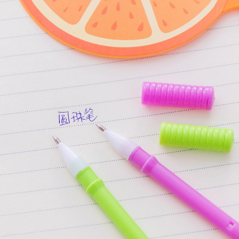 Cute Animal Fan Ball Pen Stationery Student Pen Study Gift