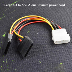 Digital Circuits💕 4 Pin IDE Molex to 2 Sata Hard Drive Power Supply Cable Adapter Connector