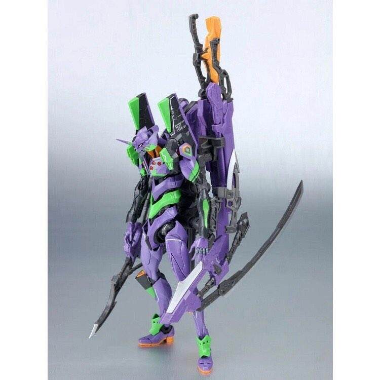 Model Build RG Eva Evangelion Unit 01 DX Weapon System Neon Genesis ...