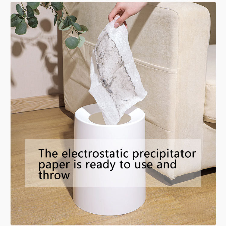 Homenhome Electrostatic Dust Mop with Disposable Tissue Household Floor Mop Cleaning Tools