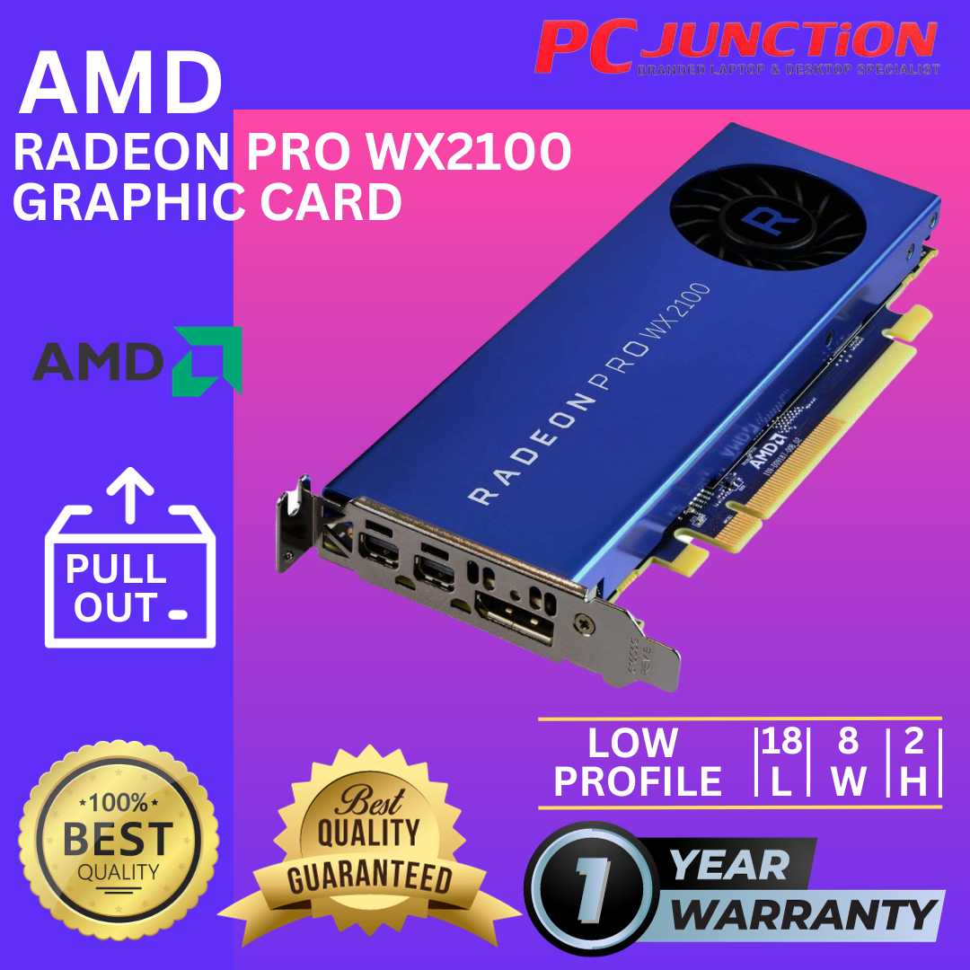 Radeon pro wx 2100 on sale 2gb