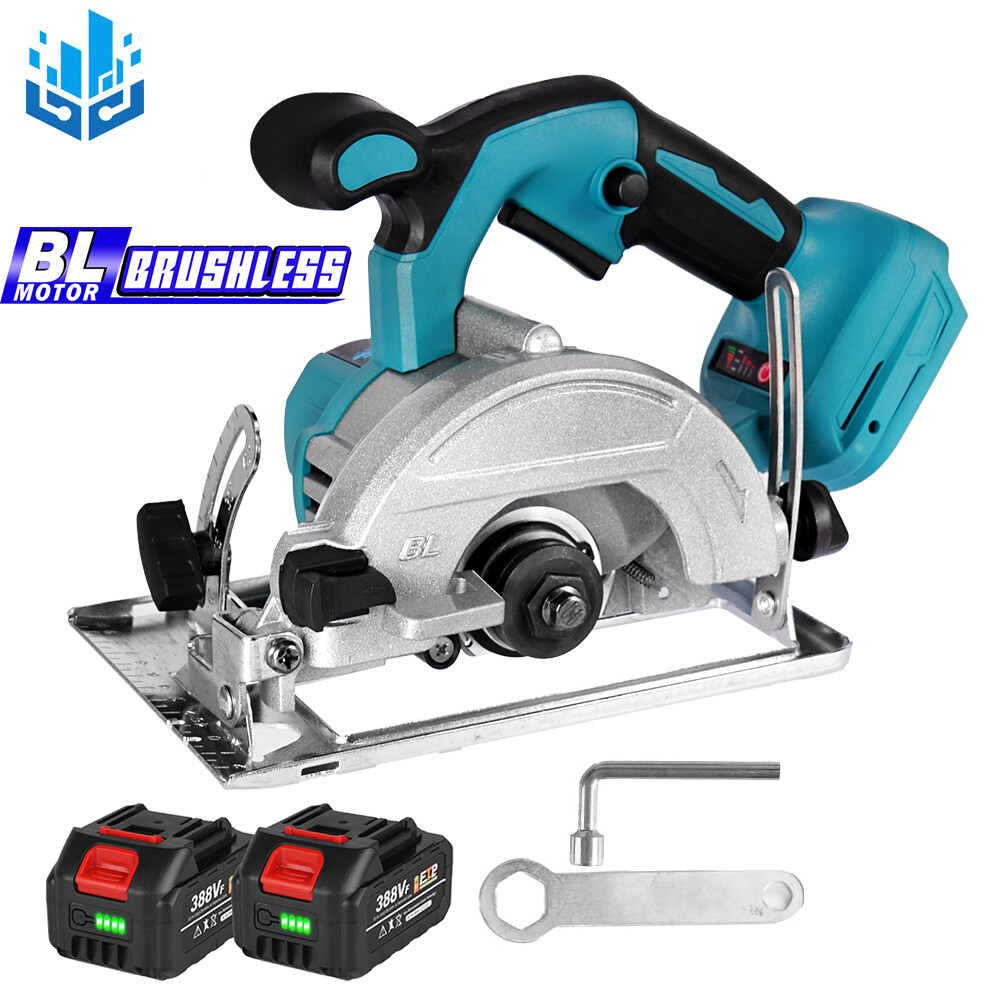 18V Brushless Electric Circular Saw 1000W 125mm Cordless Electric