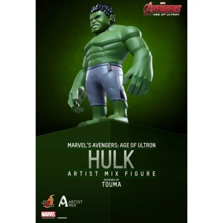 Hot Toys Amc013 Avengers Age Of Ultron Hulk Artist Mix Figures Designed By Touma Lazada