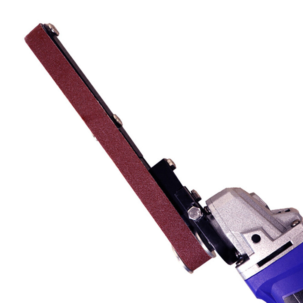 KKmoon Angle Grinder Modified Sand Belt Machine Woodworking Sand Belt Machine Mini Machine Multipurpose Utility Modification Tool Suitable for Model 100 Angle Grinder