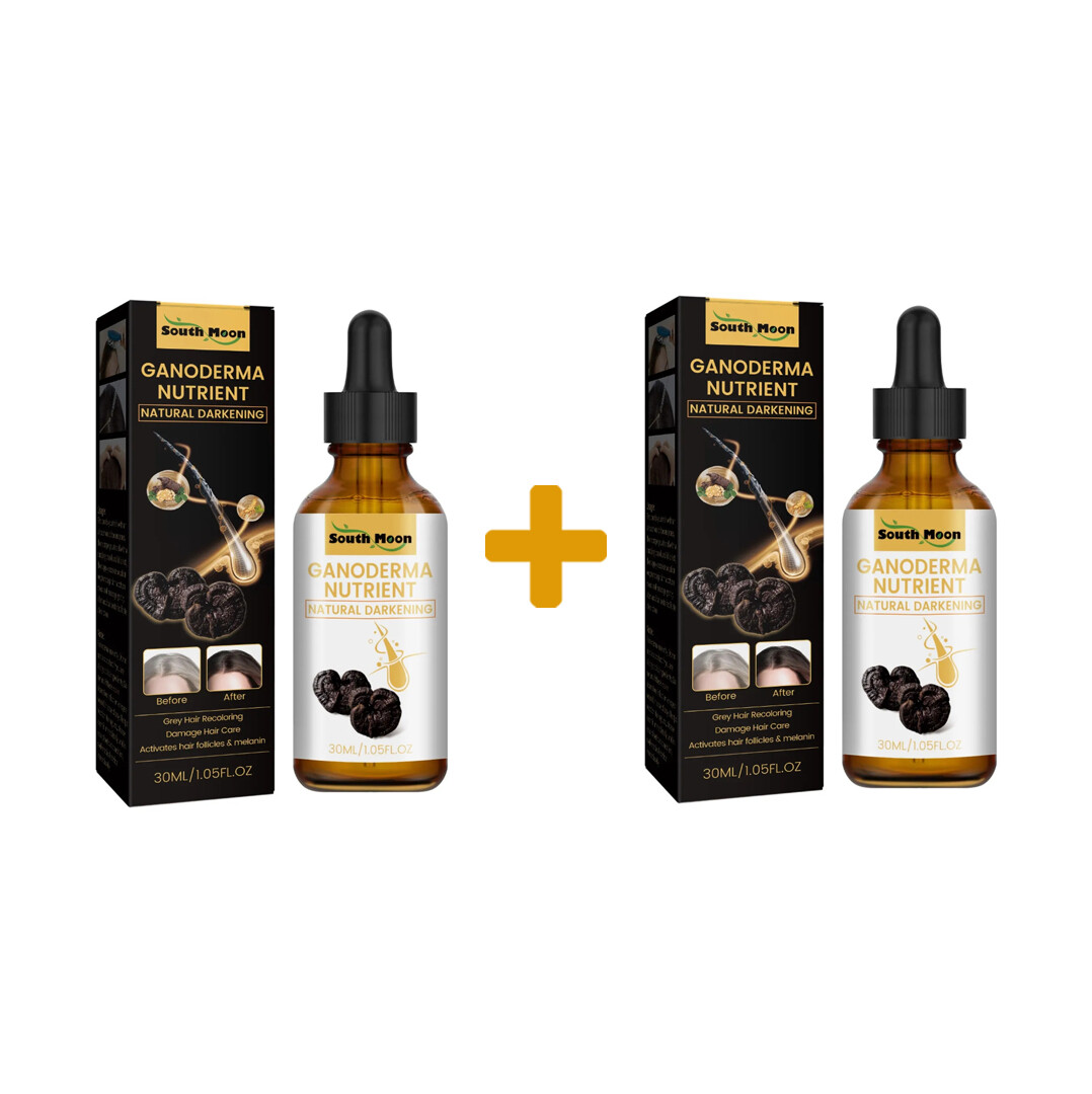 South Moon Hair Care Strengthen Hair Roots Growth Oil Natural Nutrient Hair Growth Serum Anti Greying Hair Serum Ganoderma Anti-Greying Hair Essence Organic Ganoderma Nutrient Anti-Greying Hair Serums For Restoring