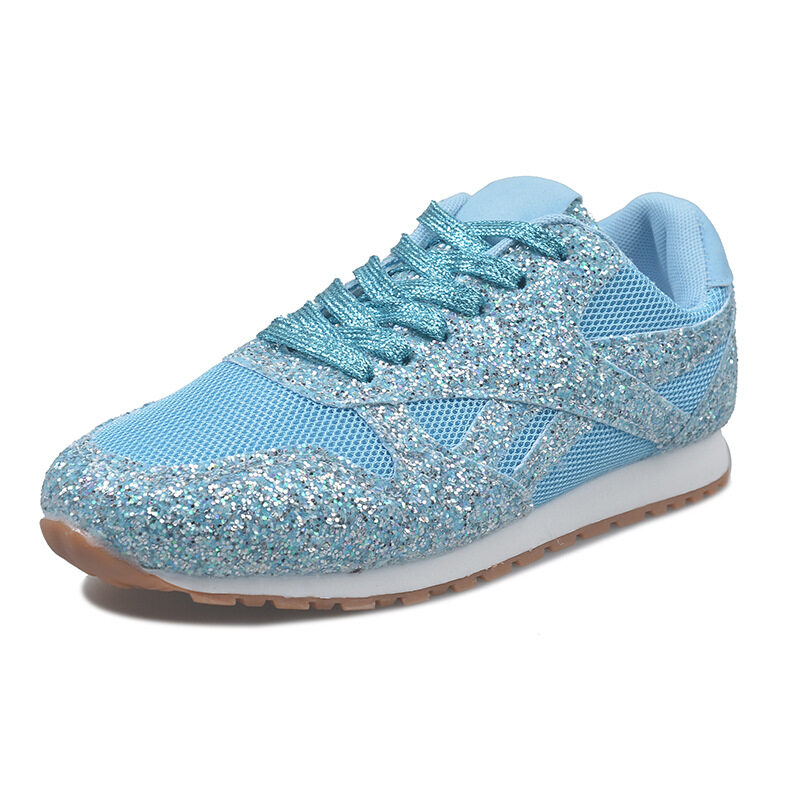 platform sparkly sneakers