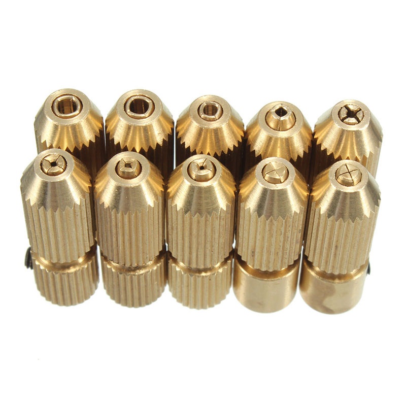 2 2.3 3.17mm Micro Drill Bit Clamp Fixture Chuck 0.7-3.2mm Electric Motor Shaft