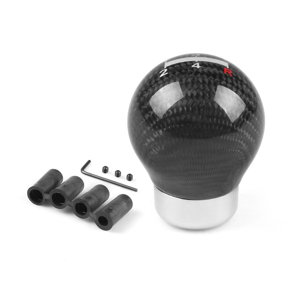 Tay Nắm Cần Số 5 Tốc Độ Bằng Sợi Carbon Thật, Cần Số Tay
