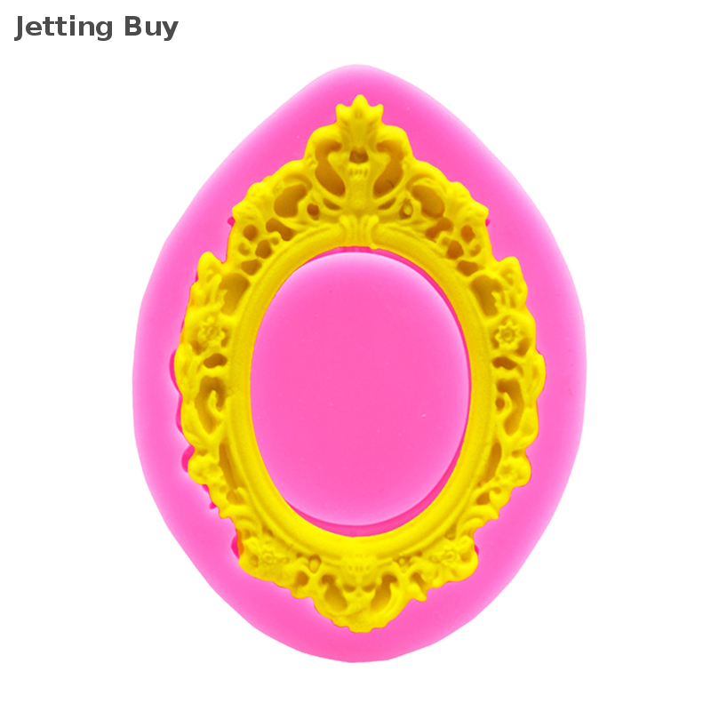 【Jettingbuy】 Flash Sale 3D Frame Silicone Fondant Mold Cake Decorating Chocolate Baking Mould Tools
