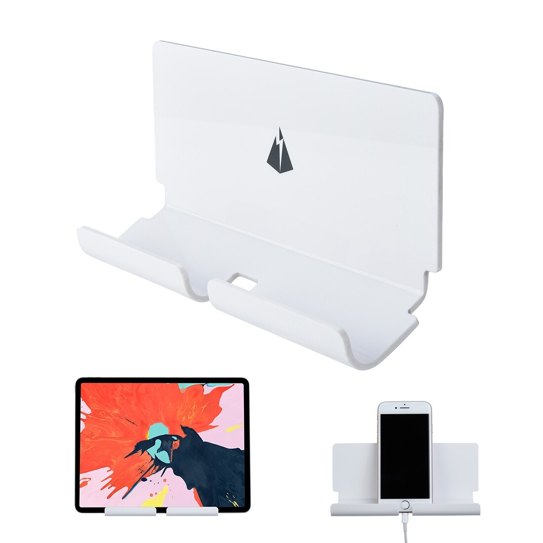Charging Holder Wall Bracket with 3M Sticker for Mobile Phone & Tablet PC