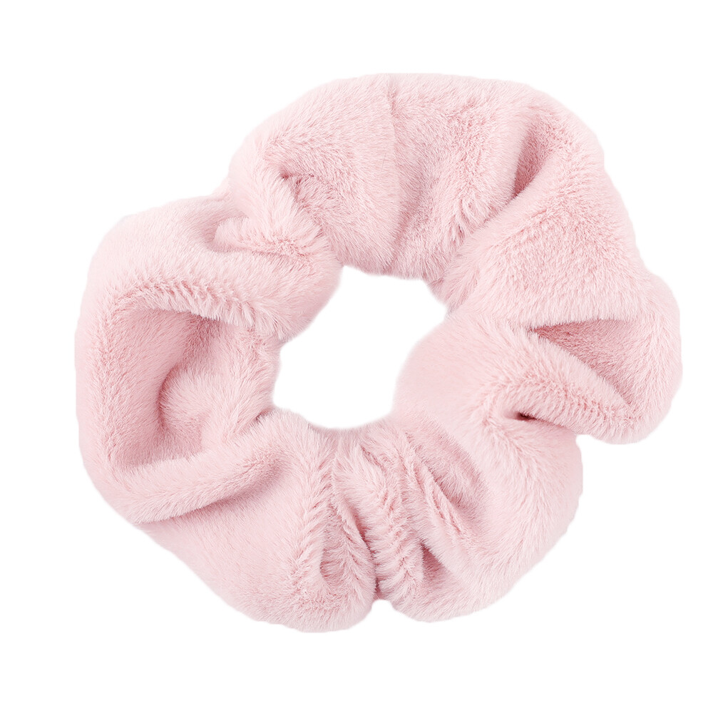 Fluffy Wool Soft Scrunchies Women Fashion Hair Tie Accessories Hair Band Sweet Hair Ties Scrunchies
