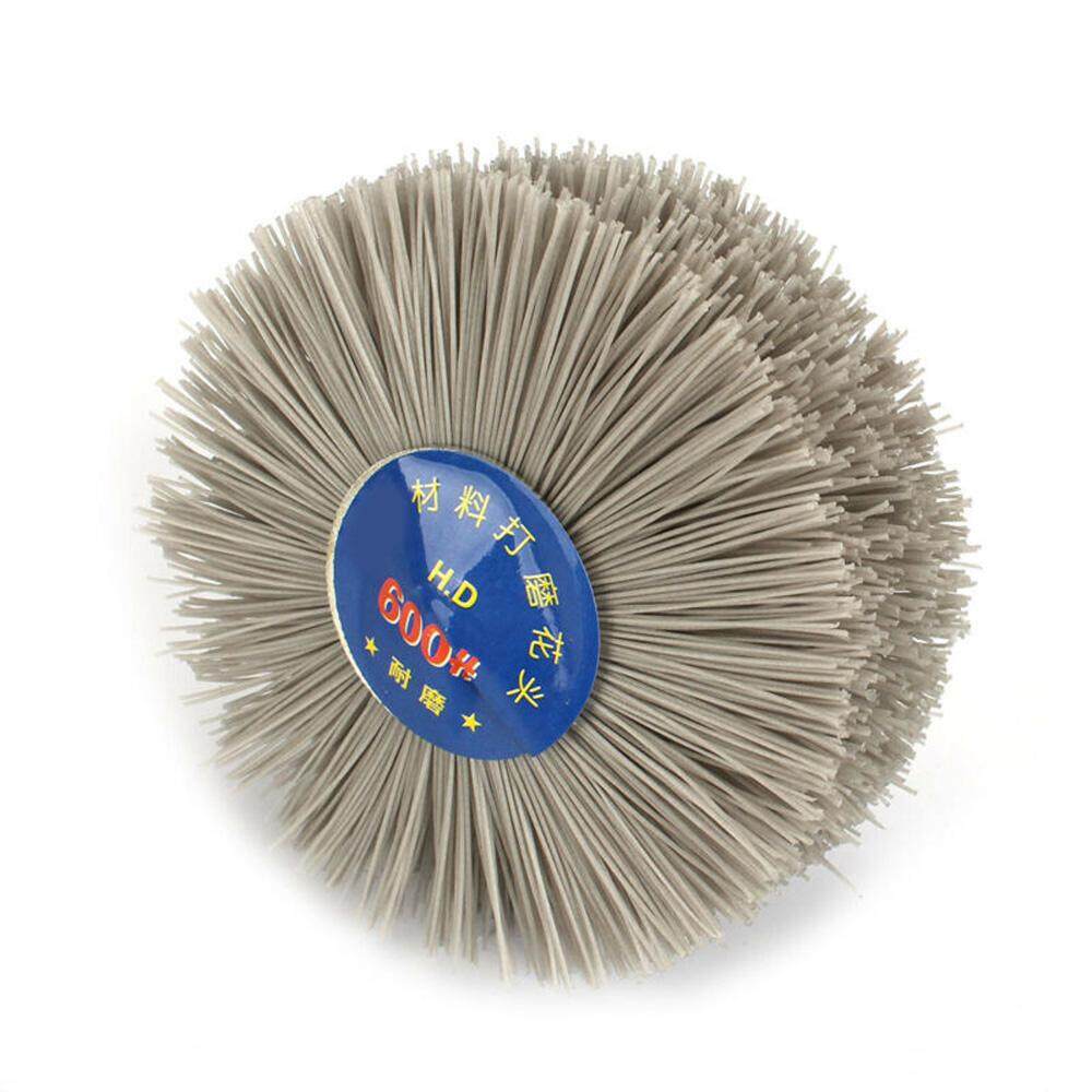 80mm Abrasive Nylon Wheel Brush Grinding Head 80-600Grit Woodwork Polishing