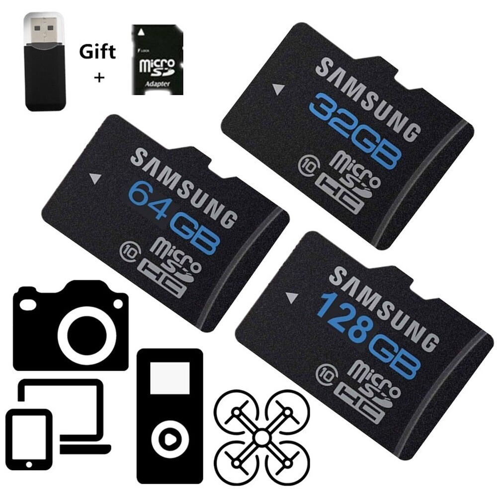 Miễn Phí Vận Chuyển + COD Thẻ Nhớ Samsung Tốc Độ Cao Thẻ TF Micro SD 256GB