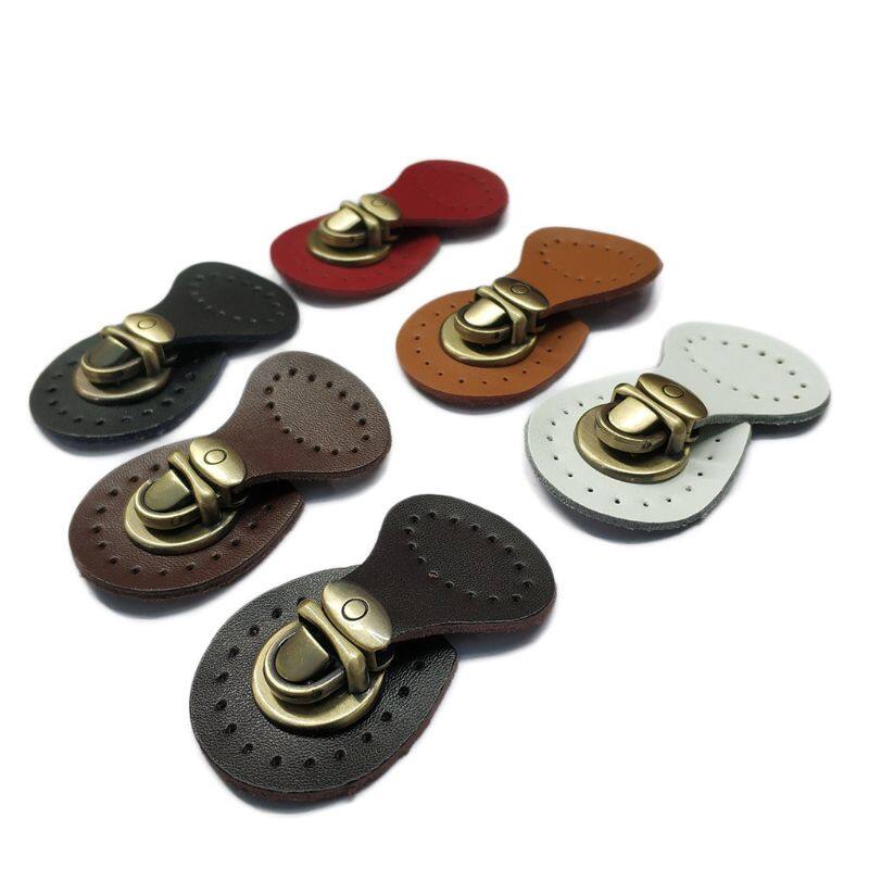 Da Nhân Tạo Nút Nam Châm Khóa Túi Snap Đóng Cửa Khóa Clasp Thay Thế DIY Túi Xách Purse Phụ Kiện May