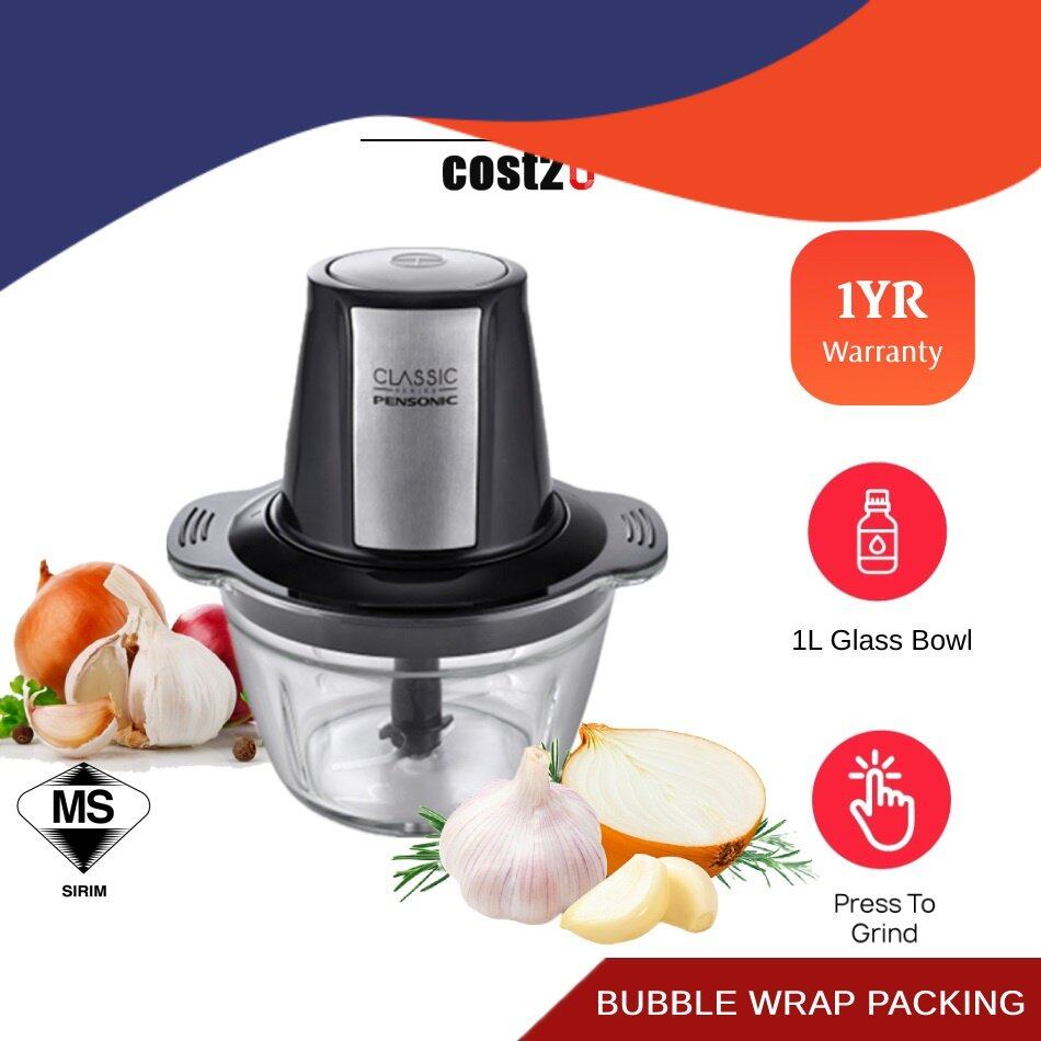 [Free Bubble Packing] Pensonic Classic Series Food Chopper (Glass Bowl
