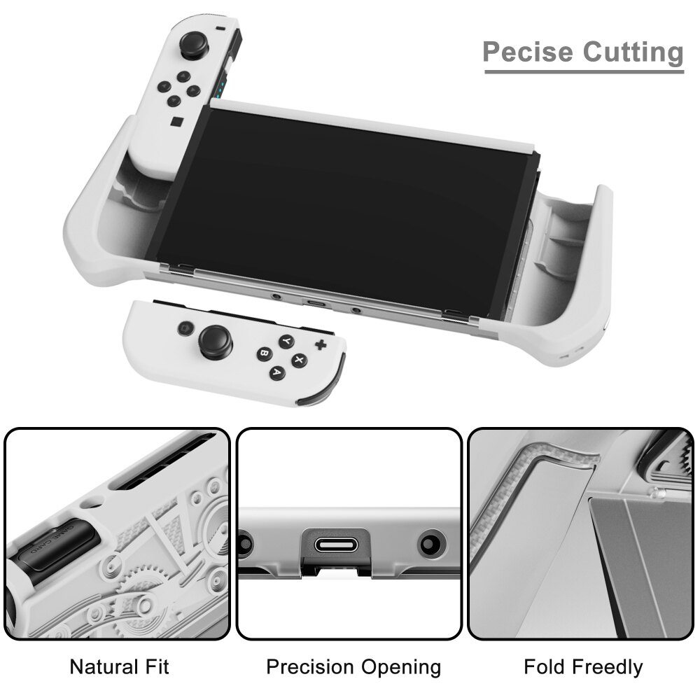 Ốp Bảo Vệ Vỏ Lưng Bọc Giáp Chống Sốc Cho Bộ Chuyển Đổi Nintendo & Switch Oled Ốp Điện Thoại TPU Tay Nắm