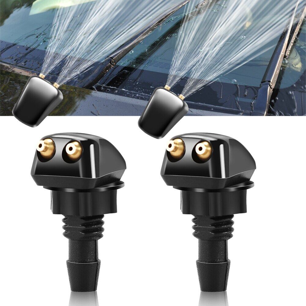 HYS 2x Car Front Windshield Washer Wiper Nozzle Sprayer for Nissan ...