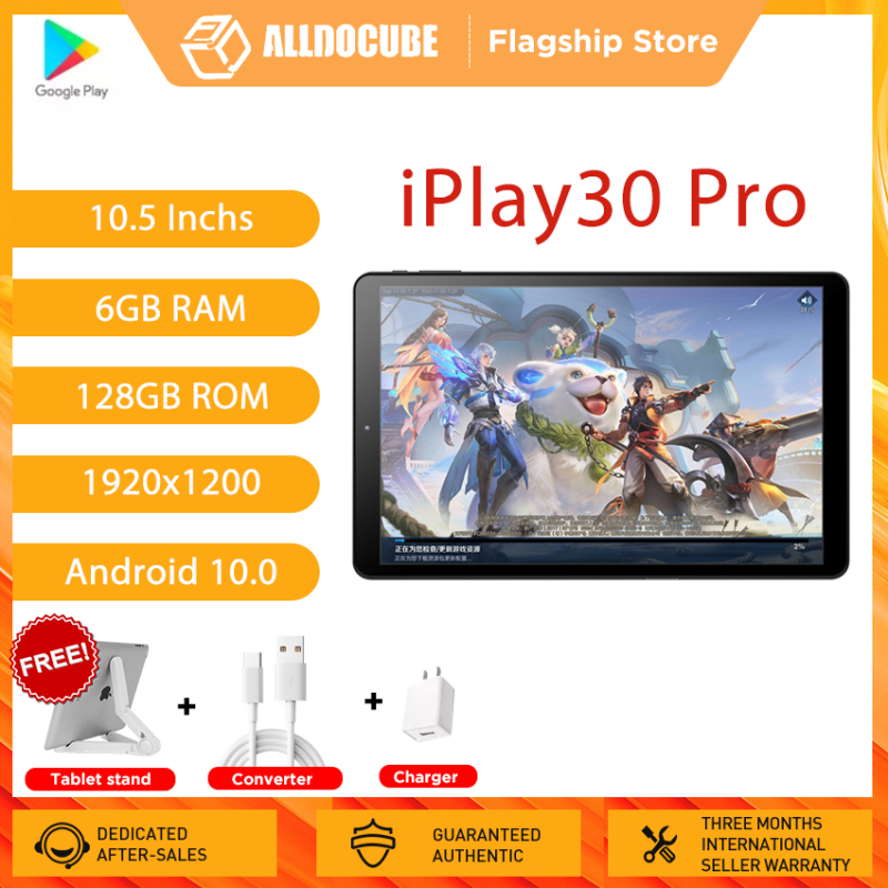 Alldocube iPlay30 Pro 10.5 Inch Tablet PC 6GB RAM 128GB ROM 4G LTE Android 10【Flagship Store】