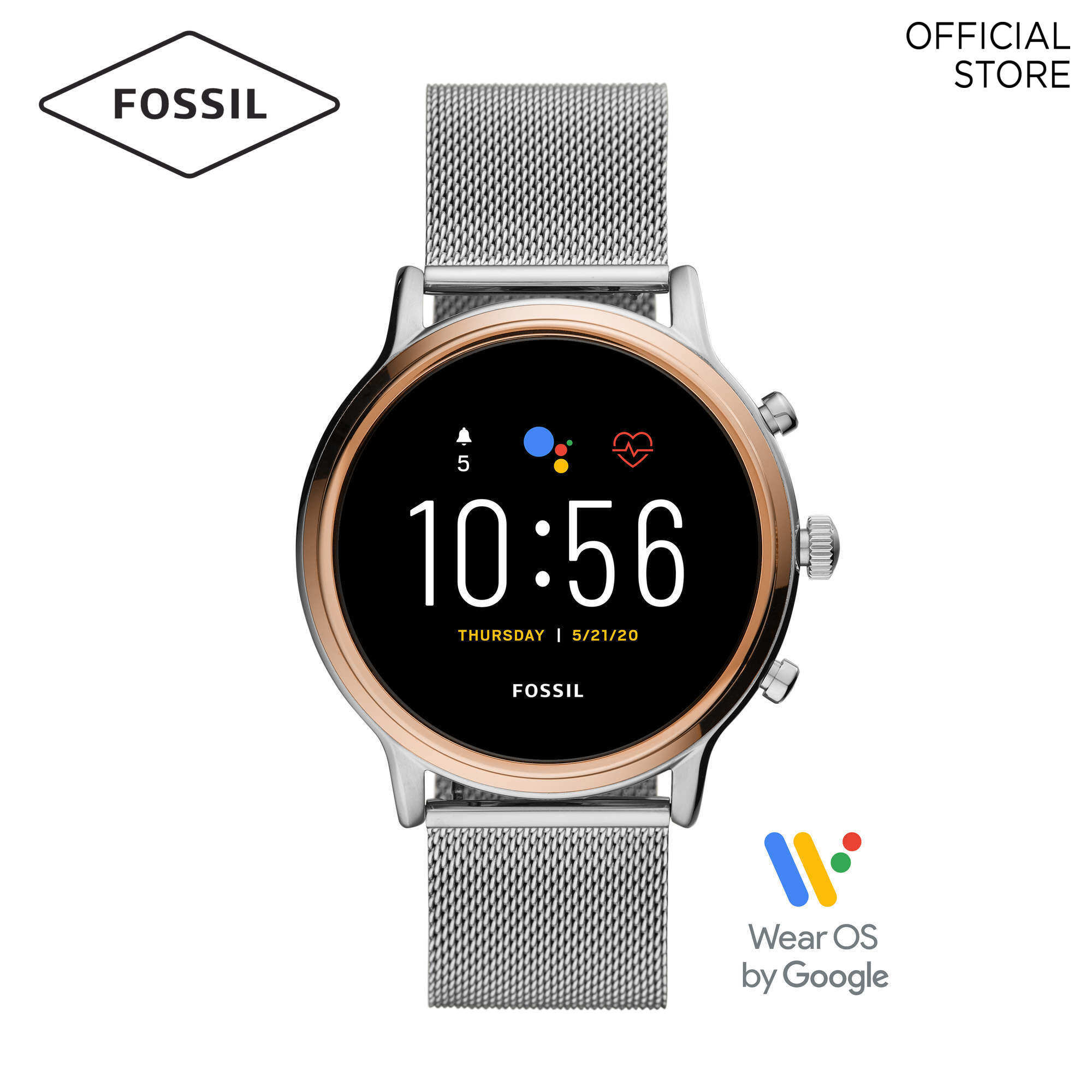 Fossil Julianna Gen 5 HR Silver 