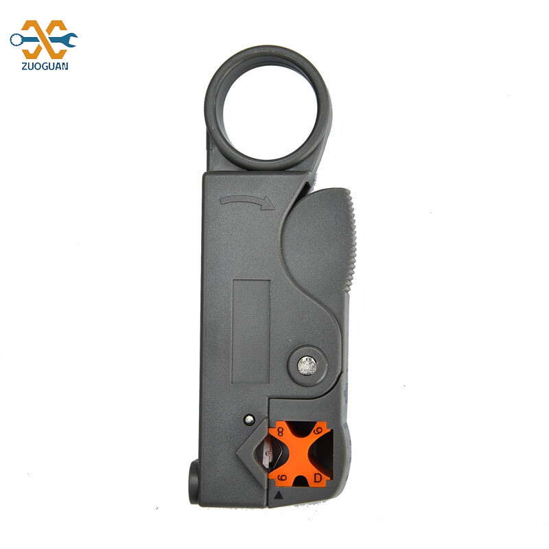 Coaxial cable stripper cable stripper wire clamp wire clamp network tool
