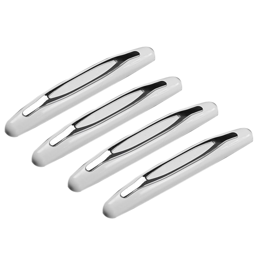 4 cái Tấm bảo vệ cửa xe Dây bảo vệ đồ bảo vệ chống trầy xước tự động Ốp viền cao su dán bảo vệ cạnh cửa xe trang trí ô tô