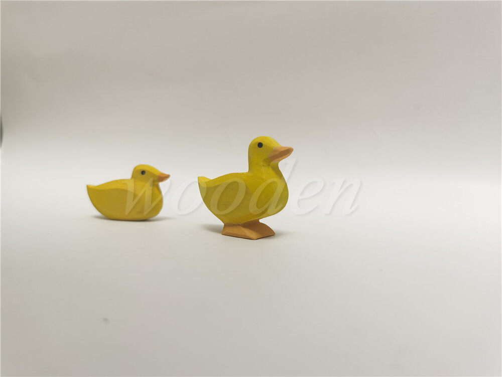 Wooden Animal Characters Small World Play Open Ended Toys Sustainable Toys Children Collection Waldorf Inspired Wooden Toy