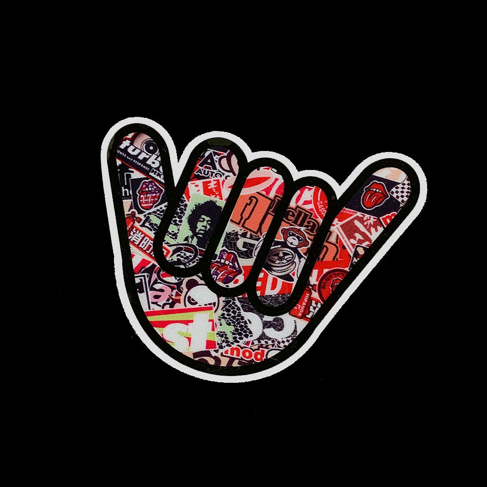 JDM Reflective sticker and decals Hellaflush Fatlace Cool Modified Accessories