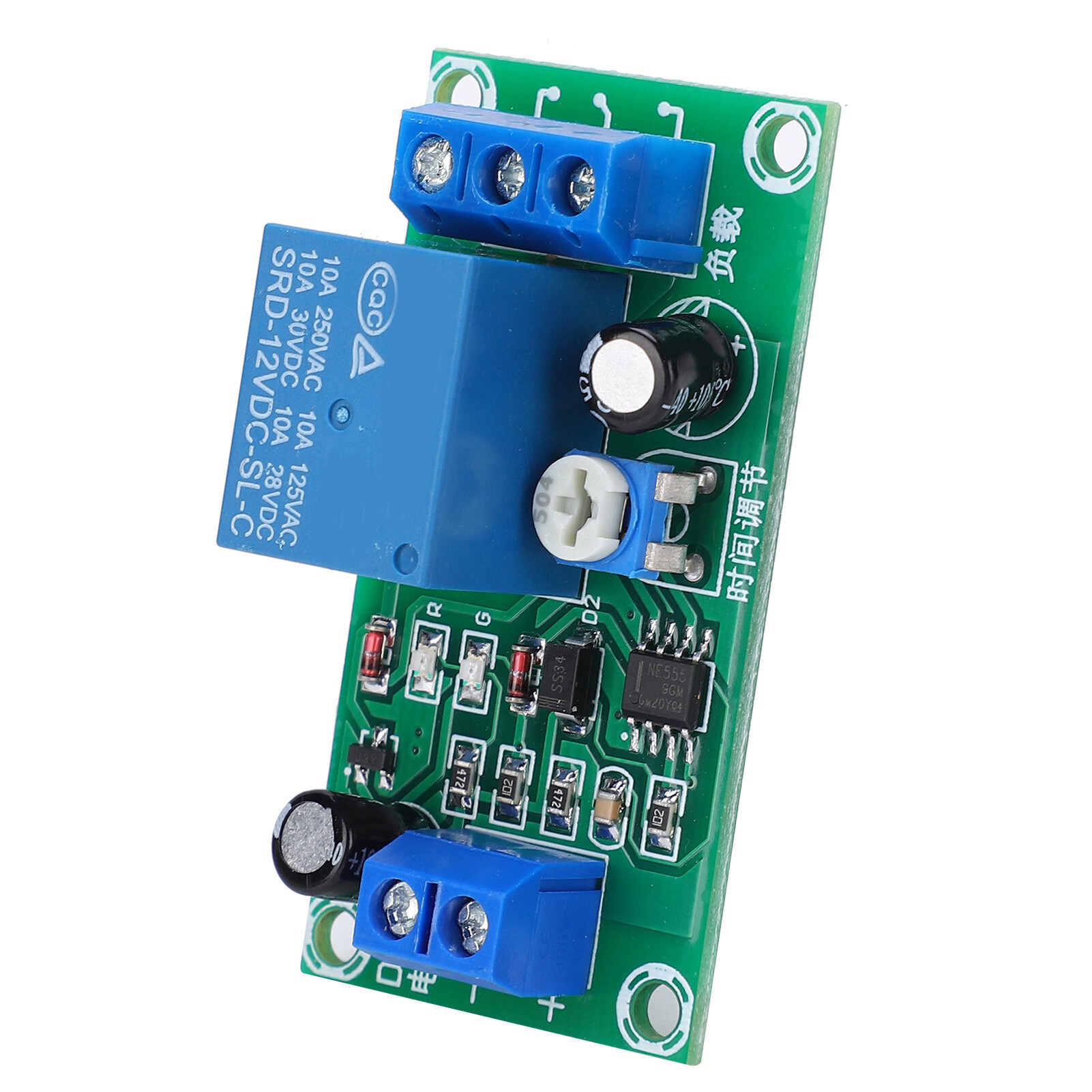 Time Delay Relay Module New Delay Relay Module Disconnect Circuit Board 12V for Automotive Electronics