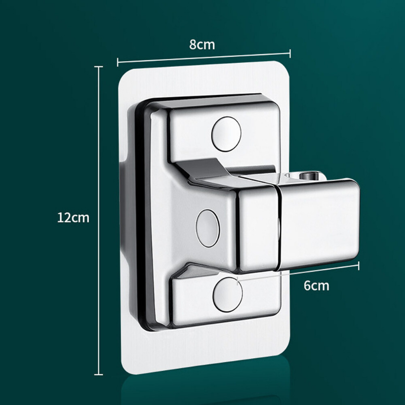 1PC Đầu vòi sen chủ có thể điều chỉnh tường vòi sen chủ Punch-Free vòi hoa sen giá đỡ cầm tay phụ kiện phòng tắm