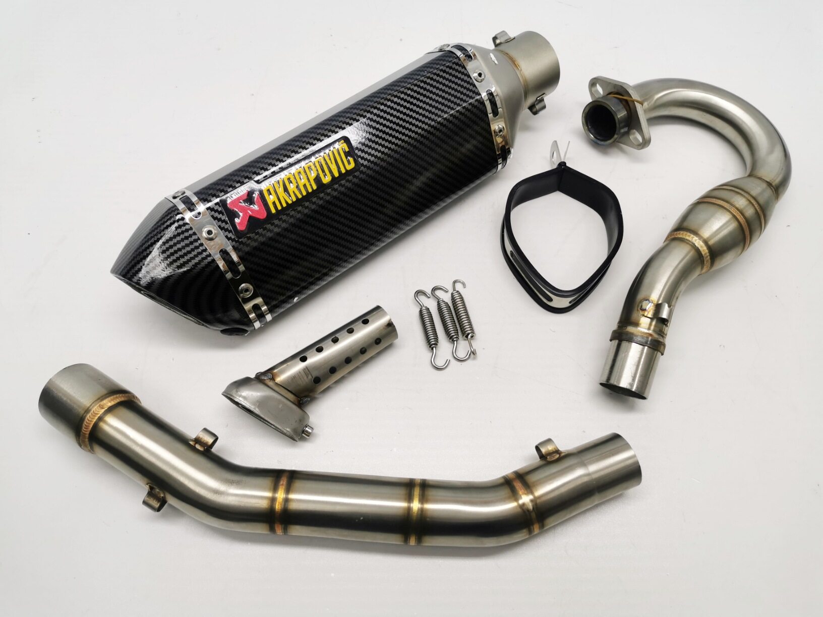 Arkapovic Exhaust Kawasaki KLX150 Dtracker Muffler Arka Carbon Bomb ...