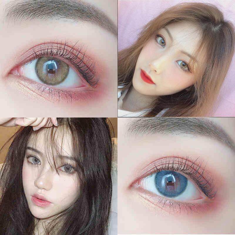 1 Pair Dawn Fog Series Soft Contact Lens Cosmetic contacts Yearly use