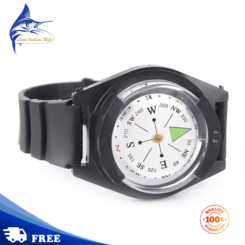 Wrist Type Compass Portable Waterproof High Precision Wrist Watch Compass