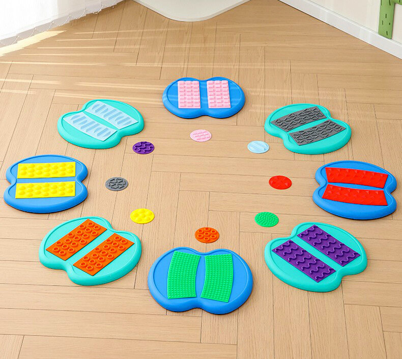 Stepping Stones for Kids Set of 8 Balance Stepping Stones, Toddler