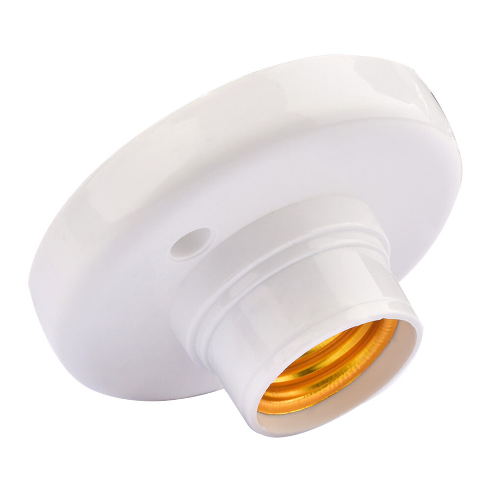 Shockley 220V Switch Plug Lamp Holder Plug-in Light Socket Convert Outlet to Light Bulb Socket E27 Screw Base Bulb Socket for Home Lighting
