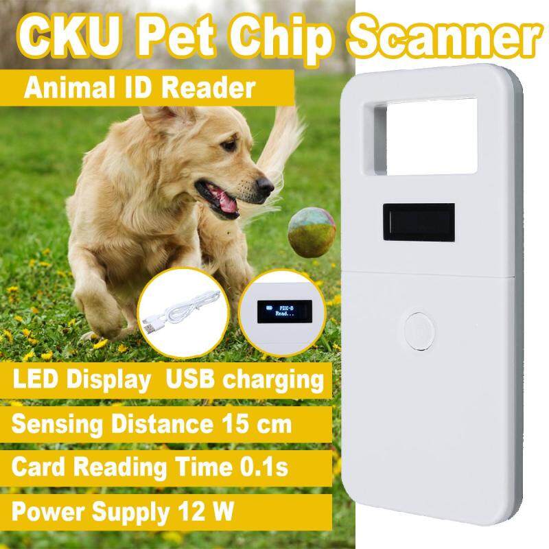 Máy Quét Chip Pet CKU Màn Hình OLED Sạc USB Đầu Đọc ID Động Vật-