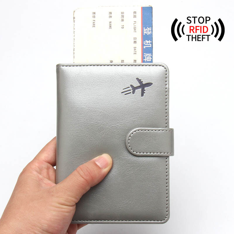 Giá Đỡ RFID Bọc Hộ Chiếu Hộ Chiếu Ngăn Đựng Vé